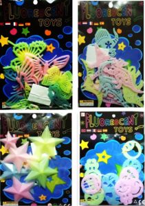 2133 *Figuras Fluorescente e/Bolsa* (13x19 cm.) 12 Diferentes. - Imagen 2