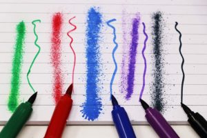 7956 *Blowpens* (12x20 cm.) 6 Marcadores + 3 Planillas. - Imagen 5