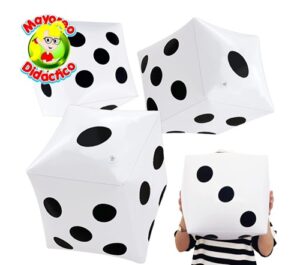 0260 *Dado Inflable Grande* (30 cm.) INDIVIDUAL. - Imagen 4