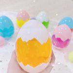 0408 *Huevo Gigante Slim c/Glitter* (12 cm.) INDIVIDUAL. - Imagen 3