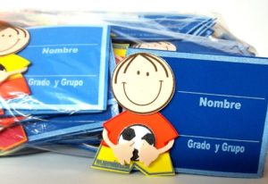 883 *Gafete d/Foamy* (10 cm.) INDIVIDUAL.