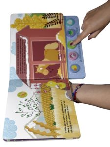 5804 *El Pato hace Amigos Libro d/Cartón c/5 Sonidos* (23.5x23 cm.) 10 Pág.