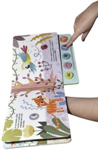 5811 *El Tigre hace Amigos Libro d/Cartón c/5 Sonidos* (23.5x23 cm.) 10 Pág.