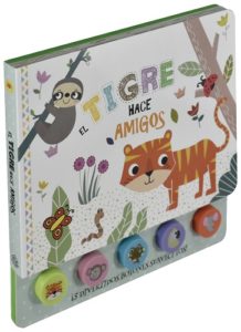 5811 *El Tigre hace Amigos Libro d/Cartón c/5 Sonidos* (23.5x23 cm.) 10 Pág. - Imagen 2