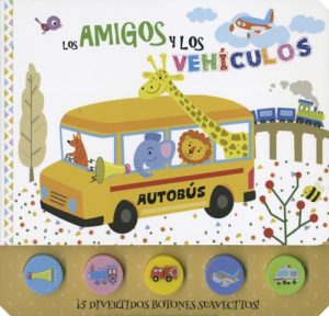 5828 *Los Amigos y los Vehículos Libro d/Cartón c/5 Sonidos* (23.5x23 cm.) 10 Pág. - Imagen 3