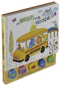 5828 *Los Amigos y los Vehículos Libro d/Cartón c/5 Sonidos* (23.5x23 cm.) 10 Pág. - Imagen 2