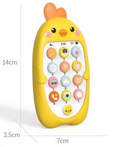 0015 *Chicken Mobile Phone* (4x14 cm.) 3 Colores Diferentes. - Imagen 3