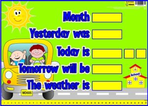 MD605 *My First Calendar* (60x45 cm.) Precio x Lámina. - Imagen 3