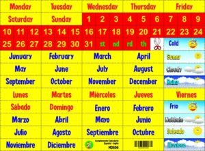 MD605 *My First Calendar* (60x45 cm.) Precio x Lámina. - Imagen 2