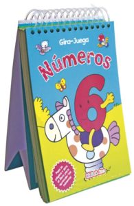 6097 *NÚMEROS Libro de Cartón c/Espiral* (14x22 cm.) 60 Pág. - Imagen 3