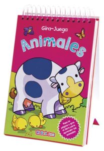 6103 *ANIMALES Libro de Cartón c/Espiral* (14x22 cm.) 60 Pág. - Imagen 2