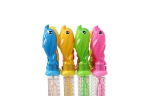 0414 *Tubo de Burbujas Económico* (26 cm.) DELFÍN