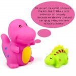 0417 *Dinosaurios Babys d/Goma* (9 cm.) 4 Pcs. - Imagen 4