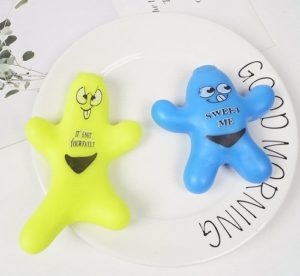 0423 *Monos Suaves Squeeze c/Mensajes* (9 cm.) INDIVIDUAL. - Imagen 6