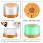 0428 *Difusor de Aromas c/Control Remoto* (17x13 cm.) 500 Ml. - Imagen 5