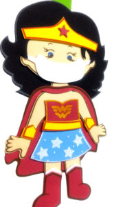 0440 *Súper Niños c/Cubrebocas* (30 cm.) - Imagen 2