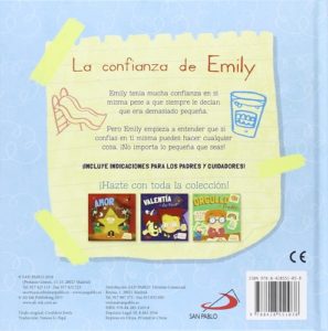 1038 *La CONFIANZA de Emily* (22x22 cm.) 13 Pág. Portada d/Cartón. - Imagen 2