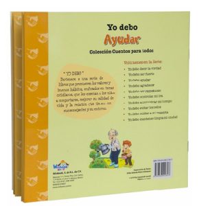 2812 *Yo debo AYUDAR Colección Buenos Hábitos y Valores* (20.5x20.5 cm.) 16 Pág. 10 Diferentes. - Imagen 3