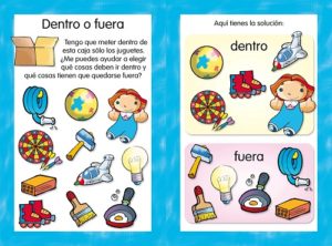 6881 *Juega con los CONTRARIOS* (23x23 cm.) 10 Pág. d/Cartón. - Imagen 2