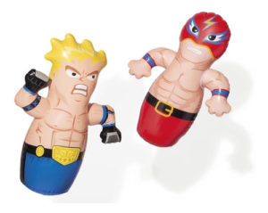 0536 *Luchador Inflable Punching Bag* (44x98 cm.) - Imagen 3