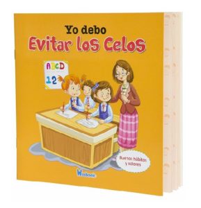 2812 *Yo debo EVITAR LOS CELOS Colección Buenos Hábitos y Valores* (20.5x20.5 cm.) 16 Pág. 10 Diferentes. - Imagen 3