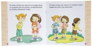 2812 *Yo debo EVITAR LOS CELOS Colección Buenos Hábitos y Valores* (20.5x20.5 cm.) 16 Pág. 10 Diferentes. - Imagen 4