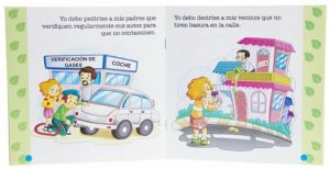 2812 *Yo debo MANTENER LIMPIA MI CIUDAD Colección Buenos Hábitos y Valores* (20.5x20.5 cm.) 16 Pág. 10 Diferentes. - Imagen 5