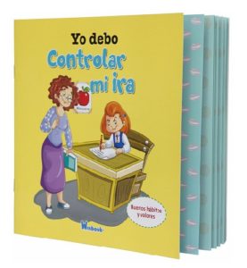 2812 *Yo debo CONTROLAR MI IRA Colección Buenos Hábitos y Valores* (20.5x20.5 cm.) 16 Pág. 10 Diferentes. - Imagen 2