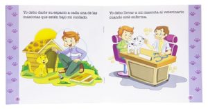 2812 *Yo debo CUIDAR MI MASCOTA Colección Buenos Hábitos y Valores* (20.5x20.5 cm.) 16 Pág. 10 Diferentes. - Imagen 5