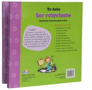2812 *Yo debo SER RESPETUOSO Colección Buenos Hábitos y Valores* (20.5x20.5 cm.) 16 Pág. 10 Diferentes. - Imagen 3