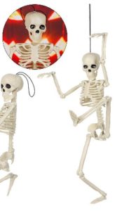 517  *Esqueleto Plástico p/Vestir* (15 cm.) 100 Pzas.