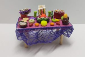 0432 *Mini Altar p/Día de Muertos* (14x9x10 cm.) INDIVIDUAL.