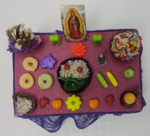 0432 *Mini Altar p/Día de Muertos* (14x9x10 cm.) INDIVIDUAL. - Imagen 3