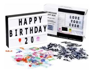 0440 *Caja Led Mensajes* (30x22 cm.) - Imagen 2