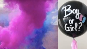 0443 *Bomba de Humo p/Revelación de Sexo* (3.5x10 cm.) INDIVIDUAL. - Imagen 5