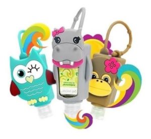 3560 *Dispensador Infantil p/Gel de Manos* (4x9 cm.) PAQUETE C/12 PCS.