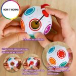 0400 *Rainbow Ball Giratoria* (7 cm.) 2 Colores Diferentes. - Imagen 5
