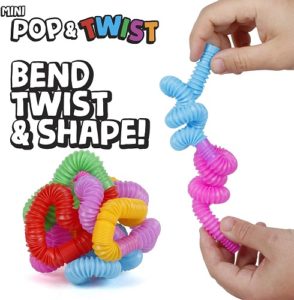 0448 *Mini Pop Tubes* (1.9x14 cm.) 8 Pcs.