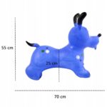 0446 *Perro Montable c/Luz y Sonido* (60x50 cm.) 5 Colores Diferentes. - Imagen 6