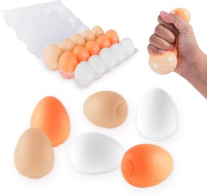 4523 *Simulation Egg Toy* 10 Pcs. (6 cm.) Hidrogel. - Imagen 2
