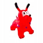 0446 *Perro Montable c/Luz y Sonido* (60x50 cm.) 5 Colores Diferentes. - Imagen 3