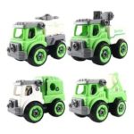 1485 *Camión Recolector c/Desarmador* (11x9 cm.) 4 Diferentes.