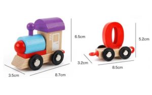 9873 *Tren de Números e/Madera* (65x5 cm.) - Imagen 3