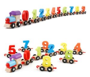 9873 *Tren de Números e/Madera* (65x5 cm.) - Imagen 2