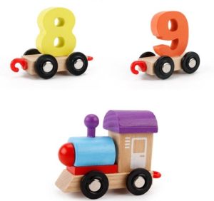 9873 *Tren de Números e/Madera* (65x5 cm.) - Imagen 4