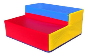 0019 *KIT Alberca CUADRADA + 2 Cubos de 20 cm. + 1 Escalera de 2 Pasos + 1 Rampa* (120x20x10 cm.) - Imagen 5