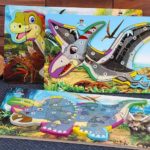 0457 *Rompecabezas d/Piezas GRUESAS Dinosaurios* (40x22.5 cm.) 7 Diferentes - Imagen 6