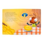 1007 *La Cigarra y La Hormiga Libro-Rompecabezas* (23x30 cm.) 8 Pág./4 Rompecabezas d/20 Pcs. - Imagen 4