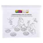 1557 *Es Divertido Aprender, Hora del Conocimiento + Stickers* (39x29 cm.) 64 Pág. - Imagen 3