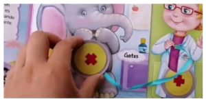 2761 *No te Preocupes ¡Estarás Bien!* (20x23 cm.) 8 Pág. + Estetoscopio d/Cartón. - Imagen 2